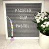 Pastel Pacifier Clip - Image 3