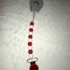 Red/White Pacifier Clip - Image 2